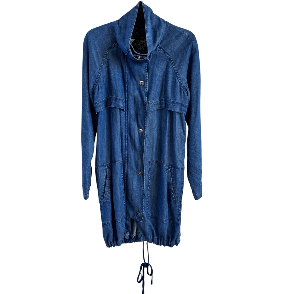 NWOT My Anorak Chambray Jacket from Evereve Sz XS